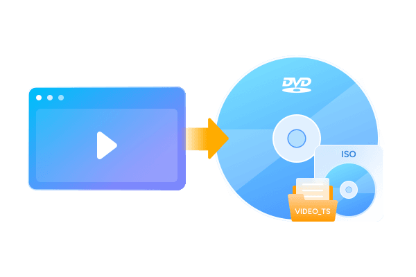 動画からDVD／ISO／フォルダを作成