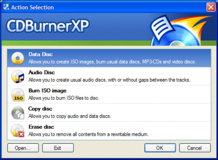CDBurnerXP