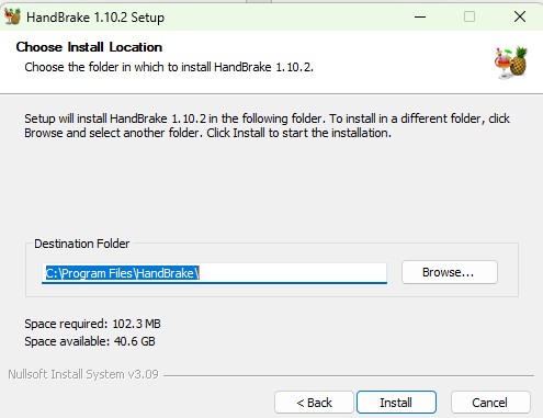 HandBrakeのダウンロード＆インストール手順