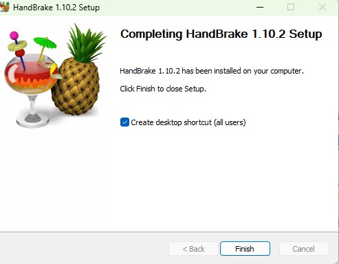 HandBrakeのダウンロード＆インストール手順