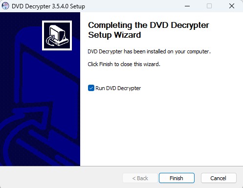 DVD Decrypterのインストール
