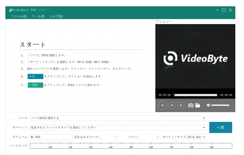 dvd iso 書き込み
