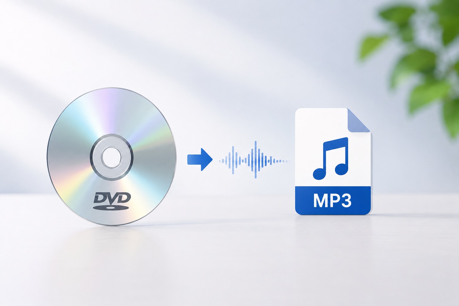 DVDをMP3に変換する